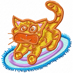 Cats Embroidery Design 1 Cats Embroidery Design 1